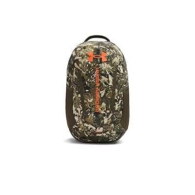 Under Armour Hustle 6.0 Backpack Backpack Bags Expedition Green/Expedition Green/Orange Base, Polyester