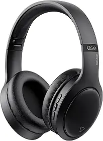 I2GO, Headphone Bass 500, Bluetooth, Microfone Integrado, Controle Multimídia, Até 30h de bateria, Entrada cabo auxiliar P2 (incluso), Dobrável, Preto, i2GO PRO