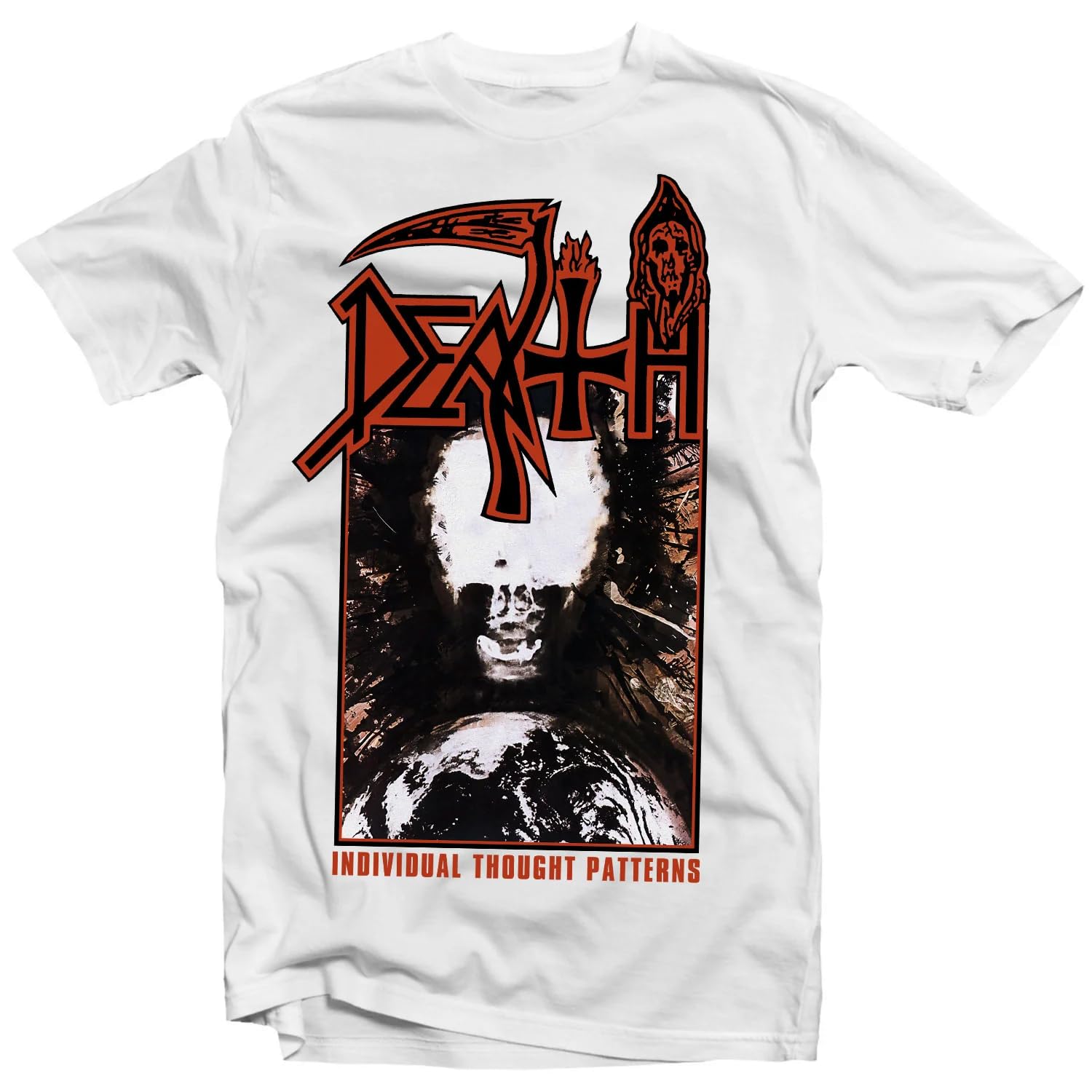 Relapse RecordsDeath - Individual Thought Patterns White T-Shirt