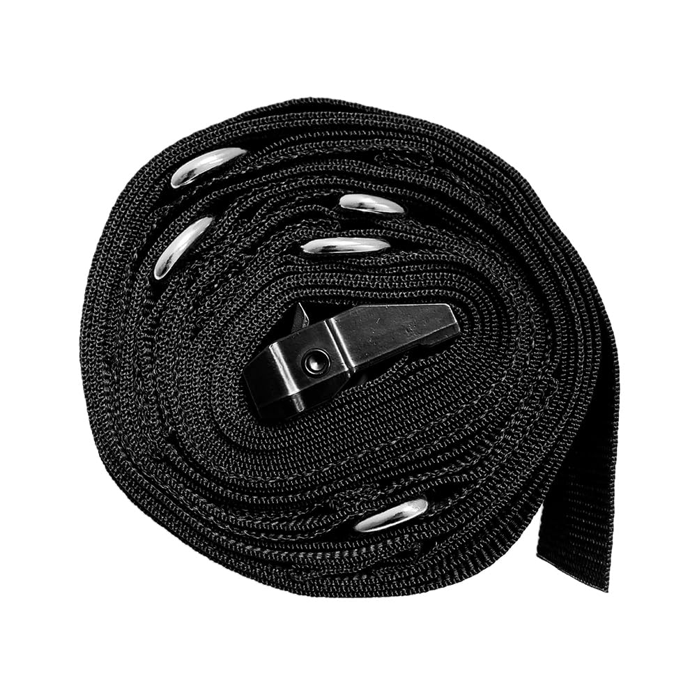 POFET Ancoraggio per Porta per carichi Pesanti, Allenamento per la Forza Anelli saldati ergonomici Antiscivolo di Grosso Spessore Fettuccia in Nylon Resistente
