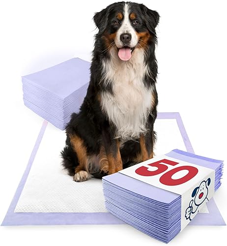 ValuePad Plus - Almohadillas para cachorros, extra grandes de 28 x 36 pulgadas, con aroma a lavanda, 50 unidades, almohadillas de orina de primera