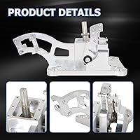 Vista 6 de WFLNHB Cables de cambio Trans Soporte Reemplazo de palanca de cambios para Civic K20 K24 RSX K Swap Eg Ek Ef K Series