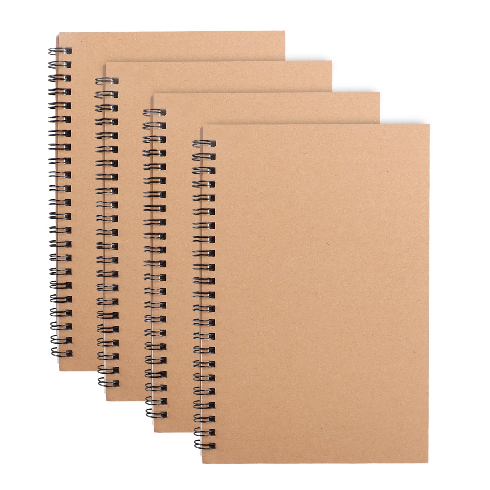 Amazon | TECDW 4冊 A5 ノート 60枚/120ページリングノートメモ