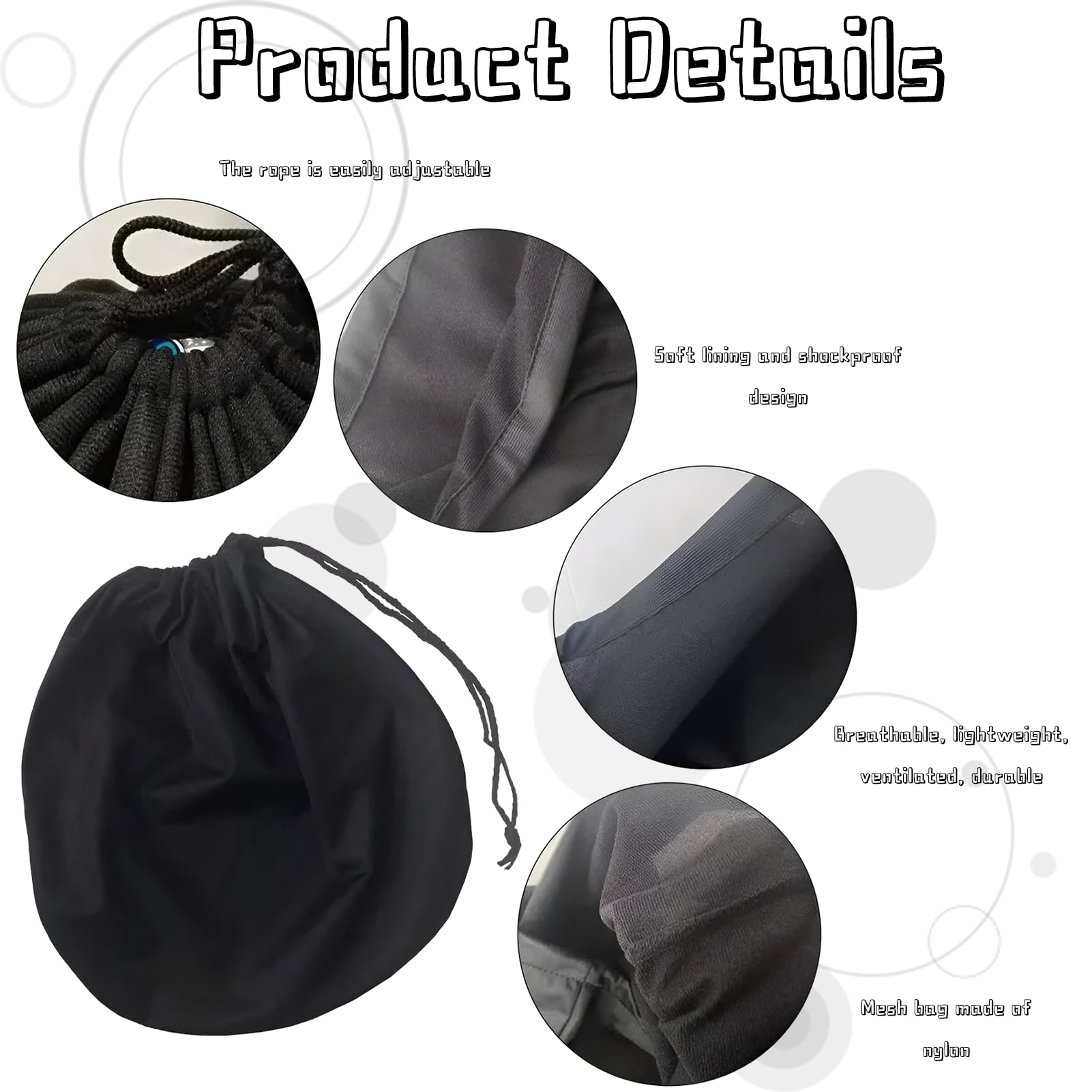 Helmtasche, Helmtasche Motorradhelm, Motorradhelm Überzug, Universal Helmtasche,Helmrucksack Tasche,Kordelzug Rucksack Tasche,Fahrradhelme Tasche,tragbare Rucksack,Tasche Helmsack mit Kordelzug
