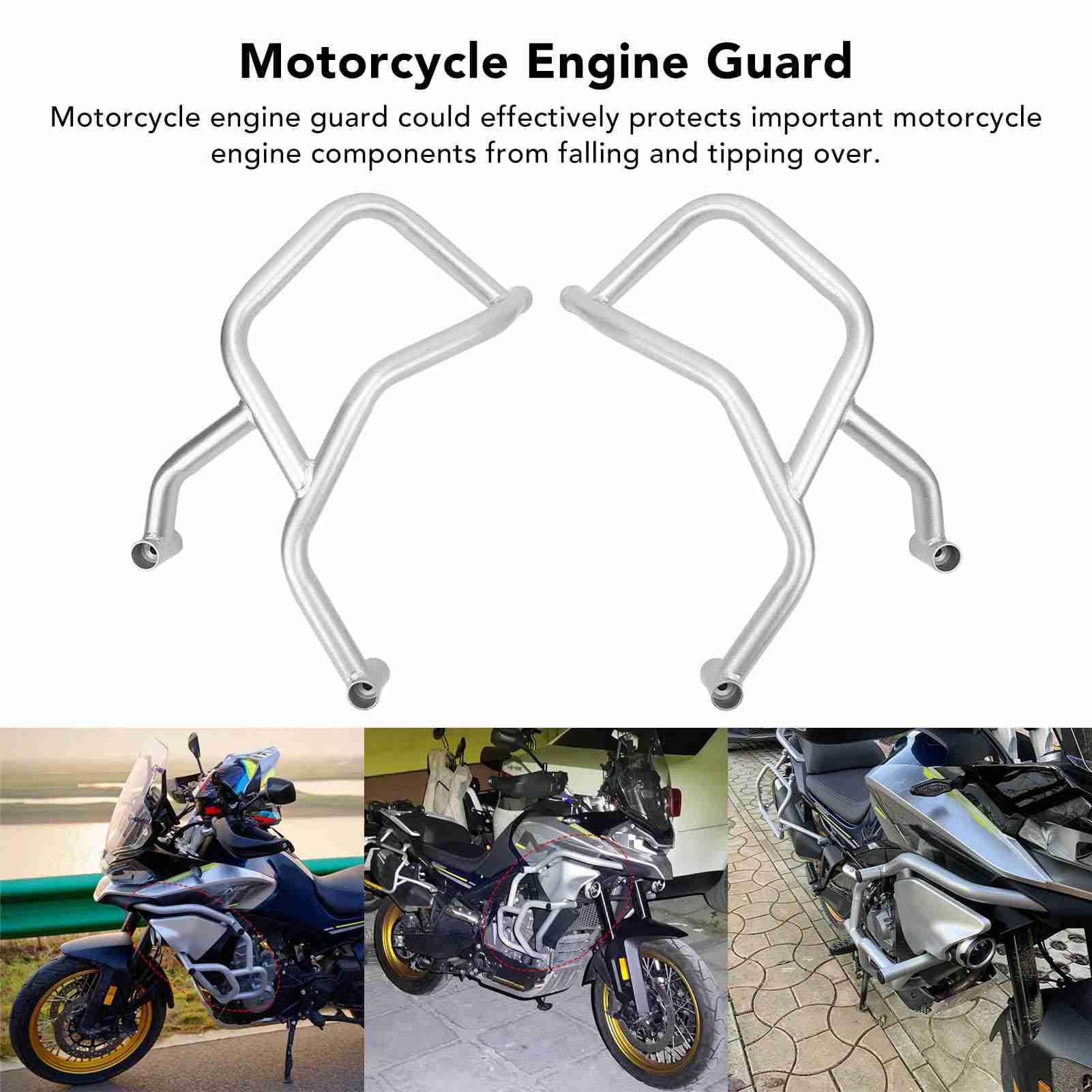 Paramotore per Motociclette Protezione Paraurti Protezione Motore per 800MT 2021-2023