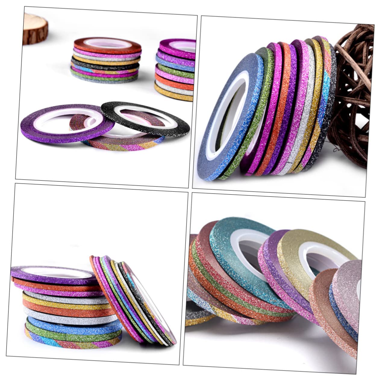 Beavorty 150piezas Cinta De Nail Art Striping Tape Para Decoración De Uñas Para Mujeres y