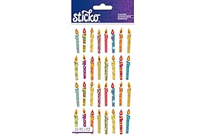 Adorable Birthday Stickers: Plan Your Event in Style