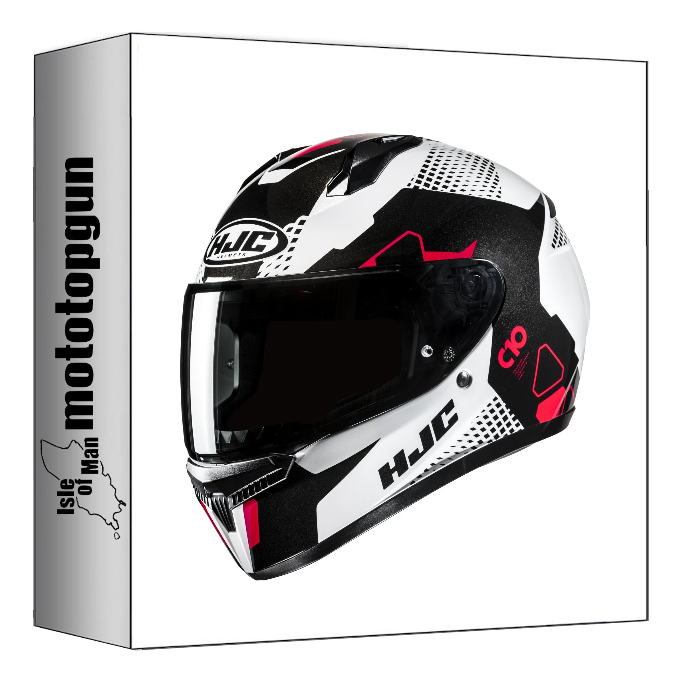 Casque intégral HJC C10 Aspa MC1 avec ventilation max taille L