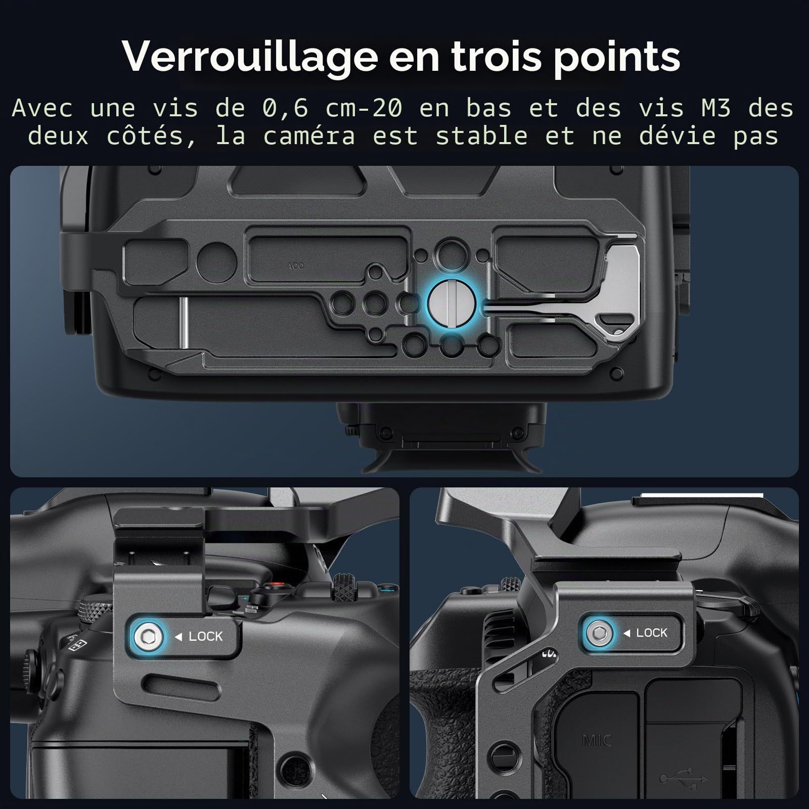 SMALLRIG Cage pour Canon R5 Mark II - 5092