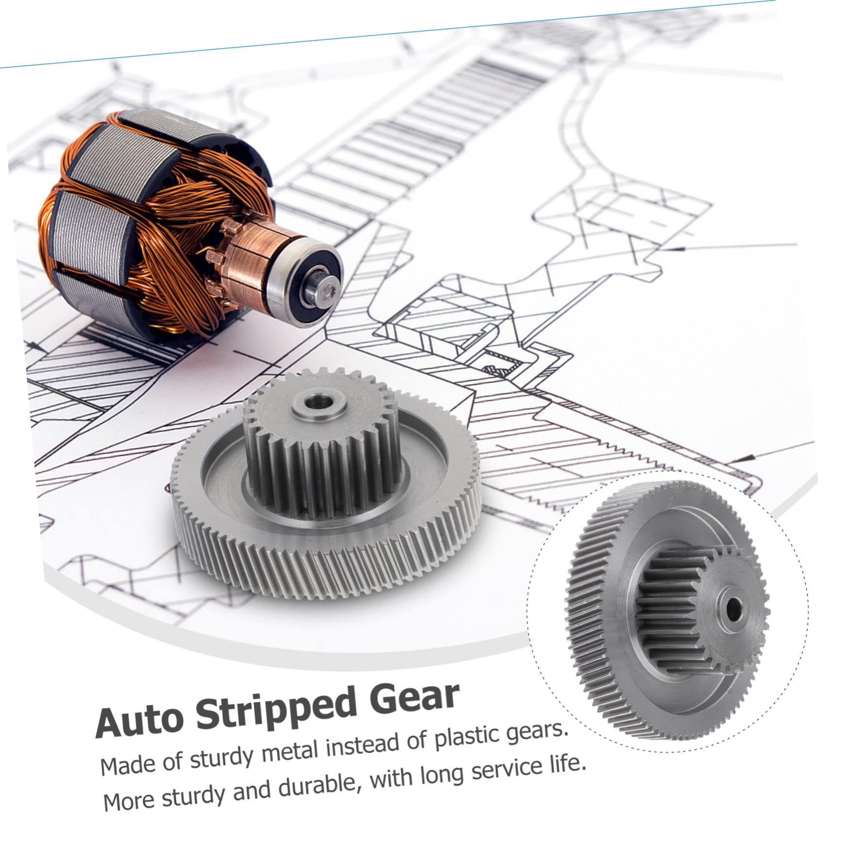 GLEAVI 2stücke Metall-gear Motor Für Rv Leicht Zu Installieren Ersetzt Defekte Aktuatoren Effektive Lösung Für Funktionswiederherstellung Kompatibel Mit Gängigen Modellen