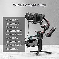 Vista 2 de SMALLRIG Montura Ajustable de Monitor de Cámara con Liberación Rápida, Abrazadera NATO, Montaje de Zapata Fría, Diseño Anti-Giro para DJI RS 4