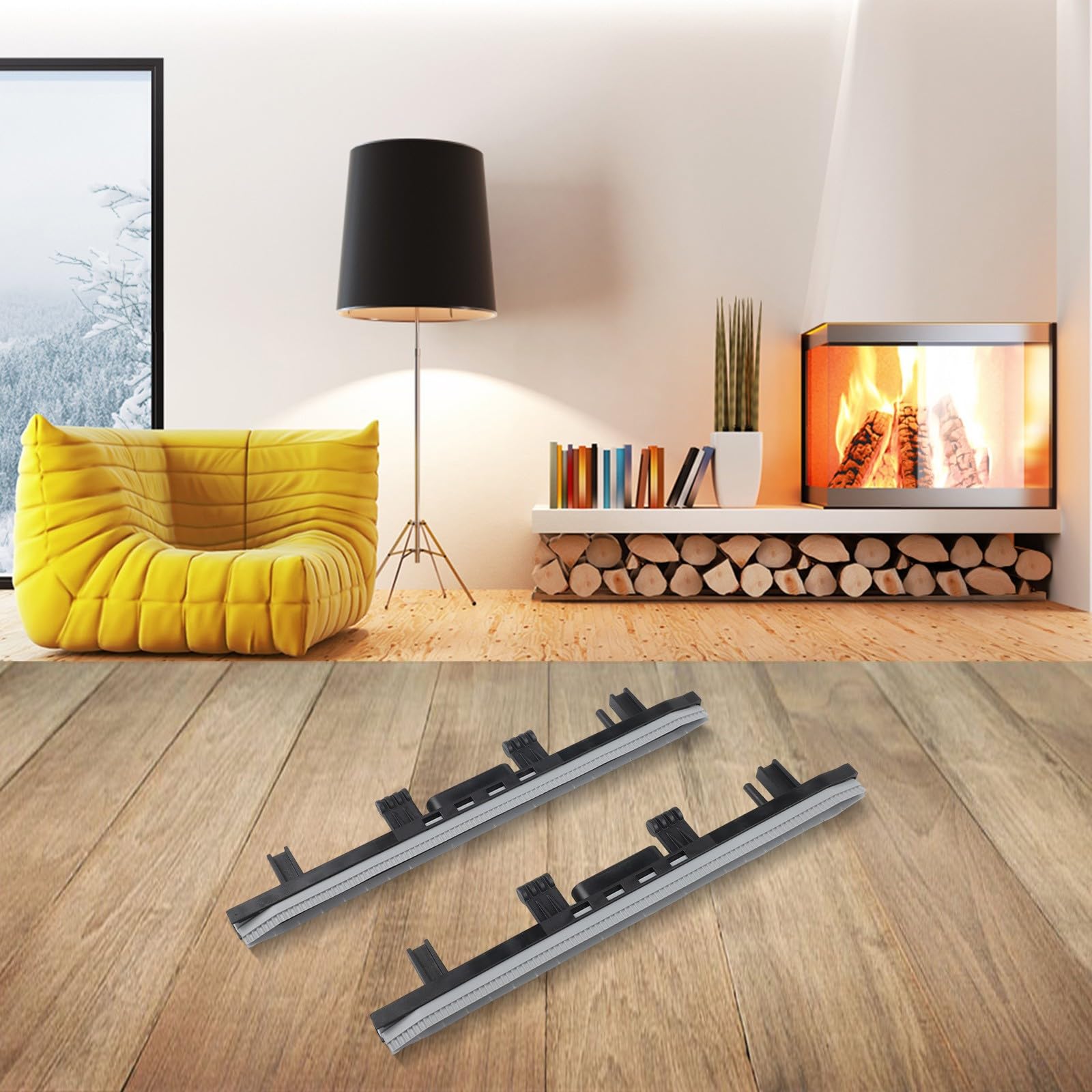 Raschiatore per piastrelle FC BR Serie BR 30/4C, piastrelle in legno laminato in PVC, confezione da 1 o 2
