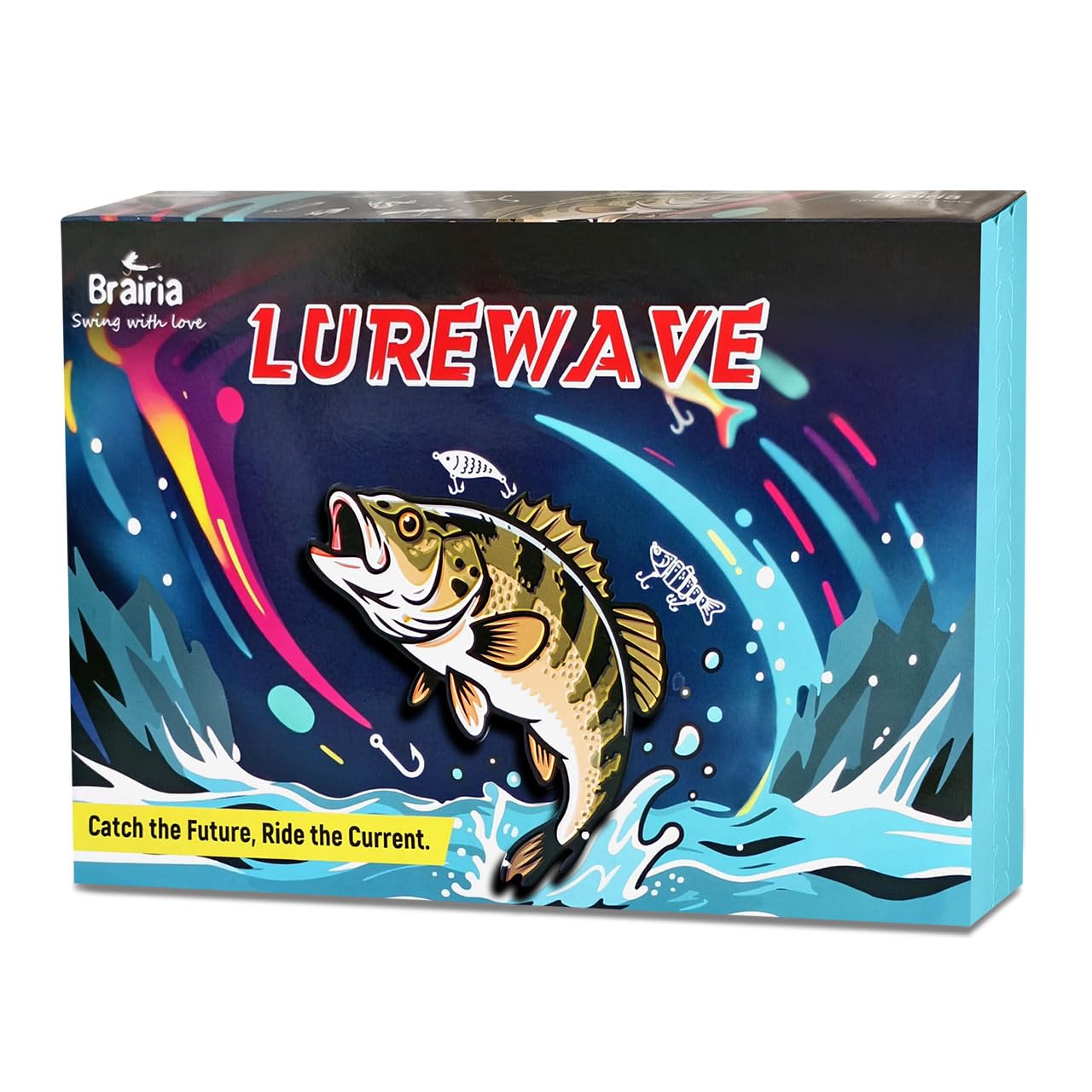 Mystery Tackle Box - Fishing Mystery Box with 8/10pcs Freshwater Baits for Bass, Mystery Fishing Box Gift Set for Anglers