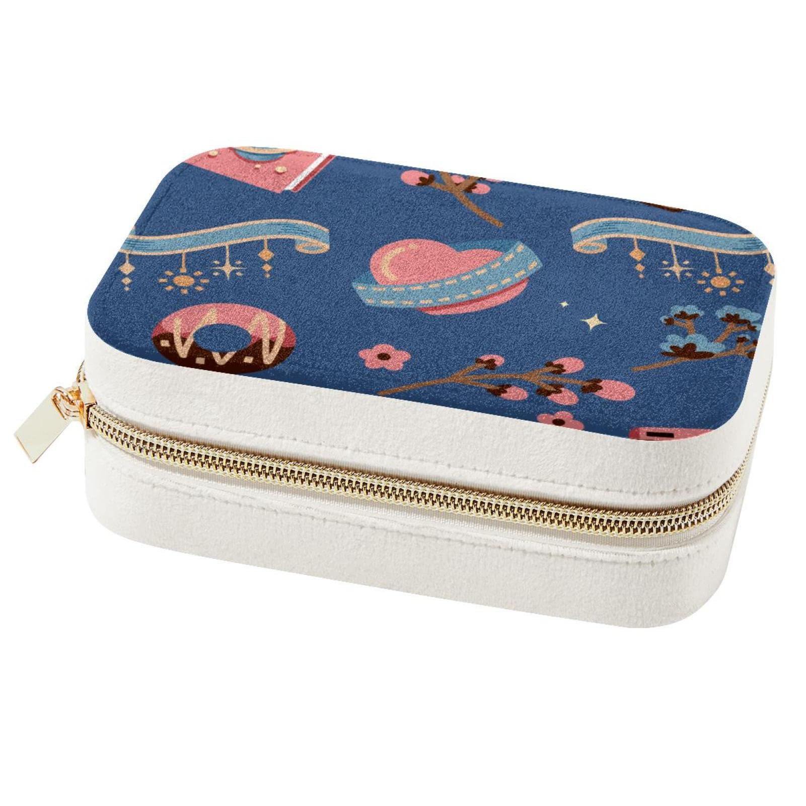 Boîte à bijoux portable de voyage pour emporter vos bagues en vacances
