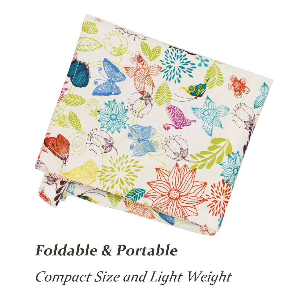 Bolsa de Pañales, 2 PCS Impermeable Reutilizable Lavable, Organizador de Maquillaje para Viajes, Playa, Piscina, Gym Con 2 Cremalleras para Mamá y Bebé (Amarillo)