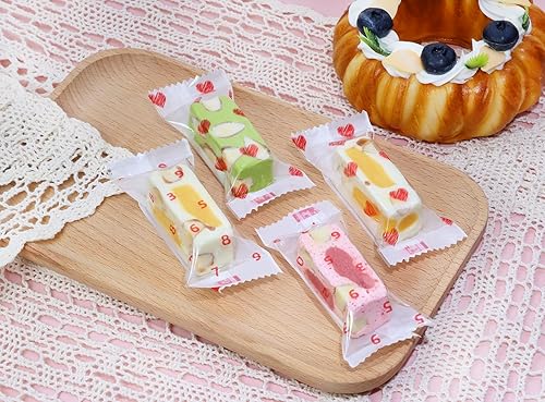 Miniatura 6 de PENTA ANGEL Nougats - Bolsas para dulces, 400 unidades, de plástico transparente, para regalos, bolsas de embalaje para fiestas temáticas de