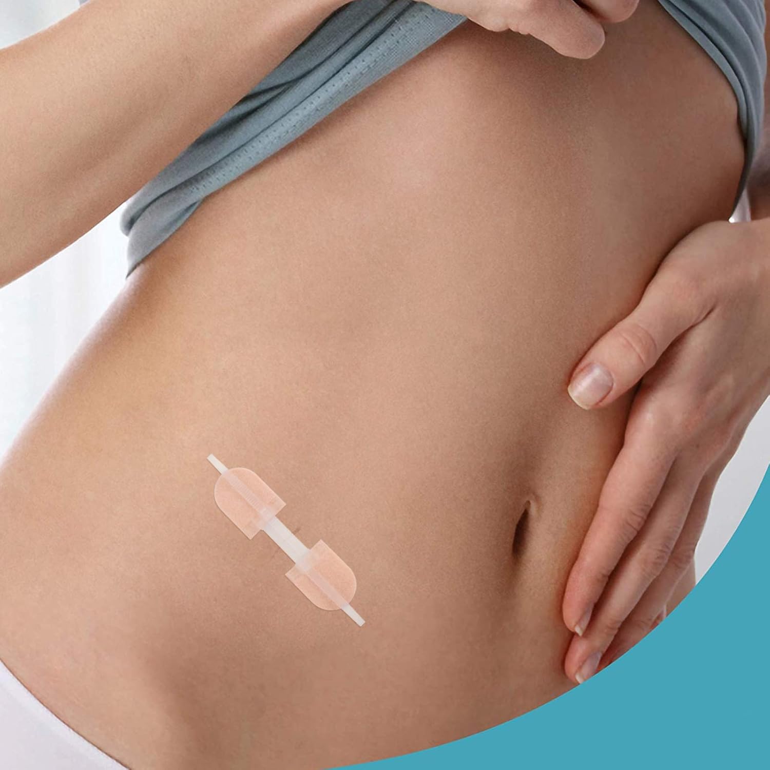 HEALLILY 3pcs Flexible Bandage Bandaid Laceration Repair Bandage Zip Tie Wound Bandages Adhesive Hemostatic Bandaid for Women Men Skin Color 9X2cm : Health & Household