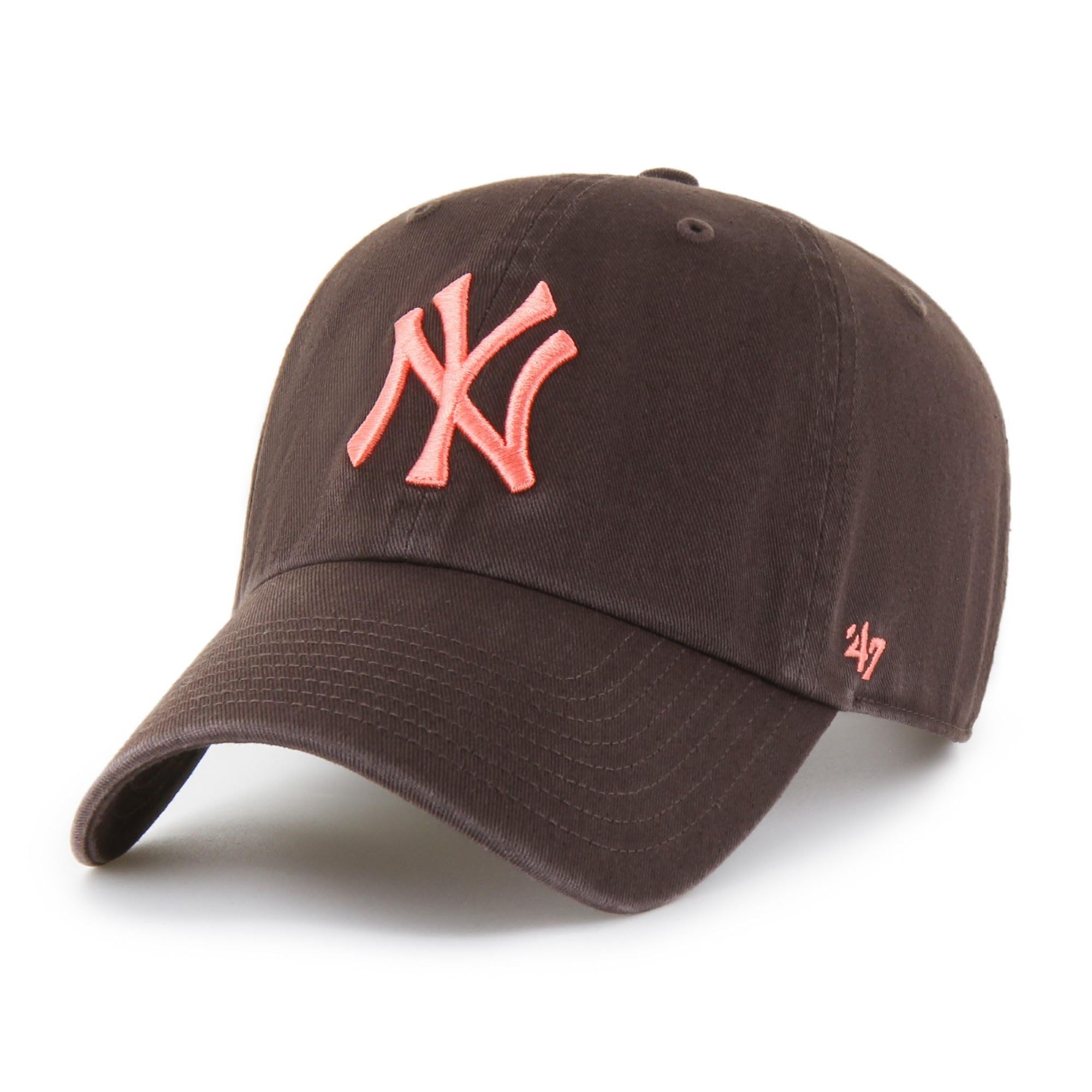 47 New York Yankees MLB Clean Up Brown Adjustable Cap