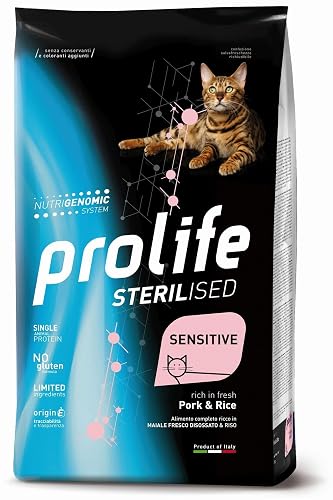 ProLife Cat Adult Sensitive Esterilized Cerdo & Arroz 1,5 kg
