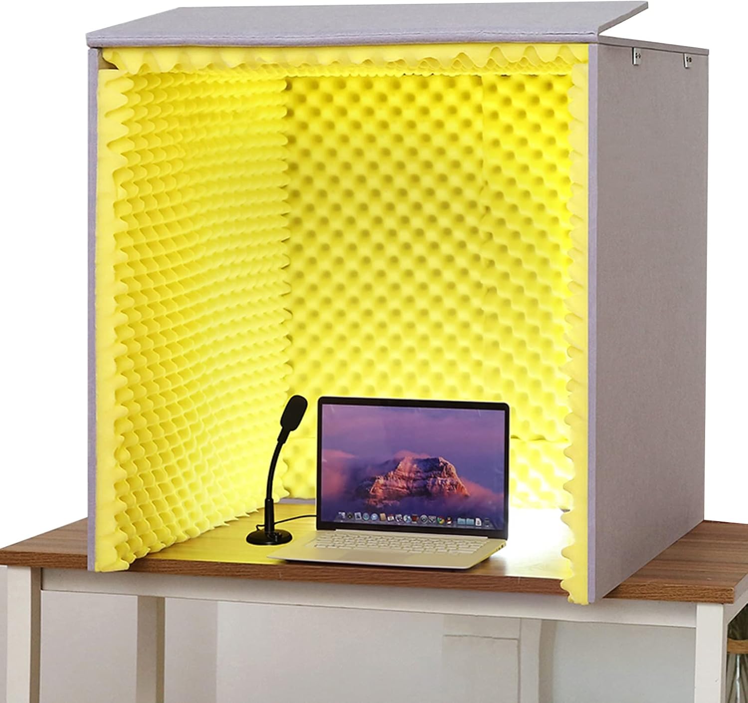 Portable Sound Recording Vocal Booth Microphone Isolation