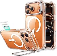 Vista 85 de ESR Funda para iPhone 13 Pro, compatible con MagSafe, protección de grado militar a prueba de golpes, soporte de anillo de cámara integrado, funda