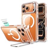 ESR for iPhone 17 Pro Max Case with Stash Stand, Camera Control Cover Compatible with MagSafe, Military-Grade Drop Protection Phone Case for iPhone 17 Pro Max, Scratch-Resistant Back Cover, Clear