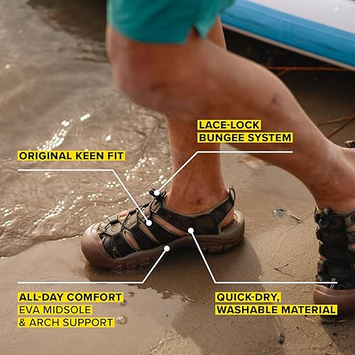 Miniatura 2 de KEEN Men's Newport H2 Closed Toe Water Sandals