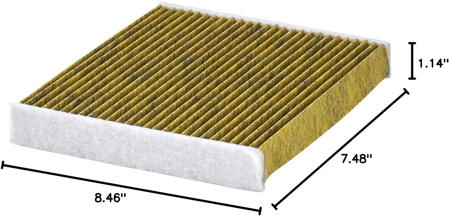 Purolator PBC35667 PurolatorBOSS Automotive Cabin Air Filter with Activated Carbon, Car & Truck Passenger Compartment OEM Filter Replacement for Toyota RAV4, Camry, Corolla and more
