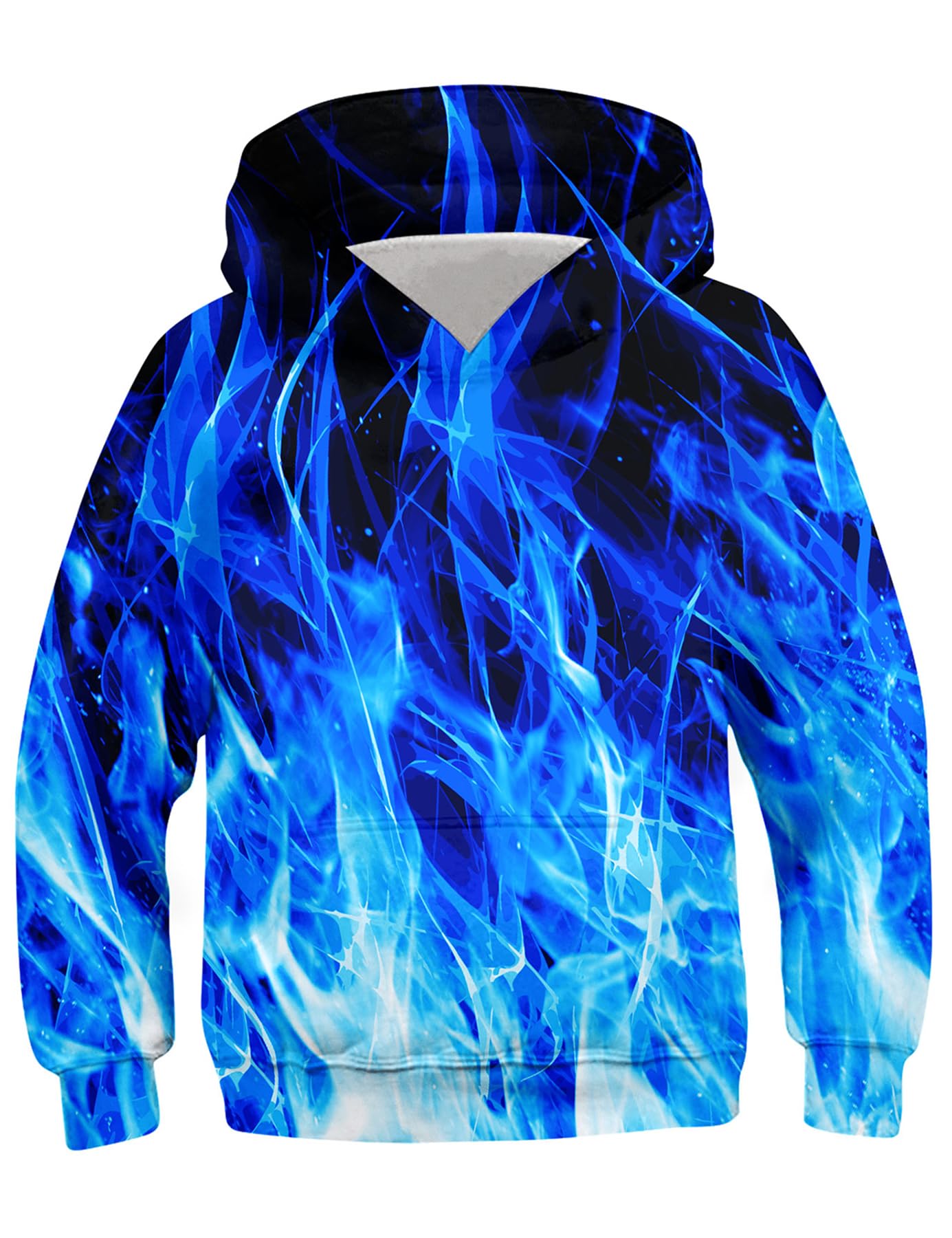 TUONROAD Boys Hoodies 3D Graphic Sweatshirt Lightweight Pullover 6-16T cool