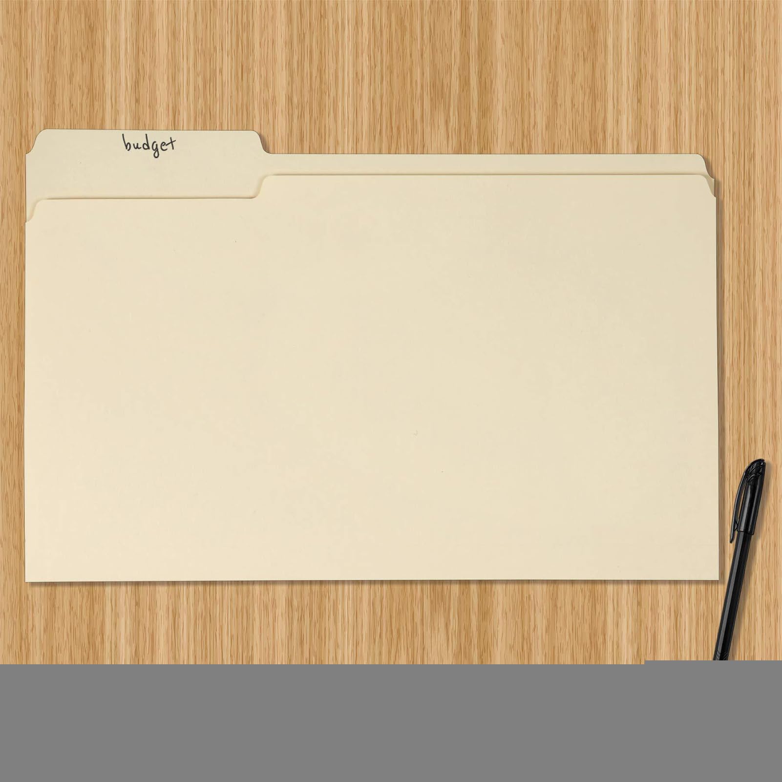 Carpeta De Documentos Organizador Para Archivo De Facturas Del Hogar Y | Carpetas Para Archivador Con Pestañas Cortadas A 1/3 Organización De Materiales Aula Y Escuela En Cas