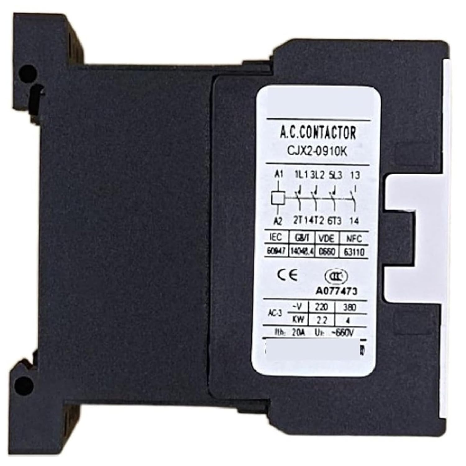 AC contactor CJX2-0910K LC1K-0910 220V