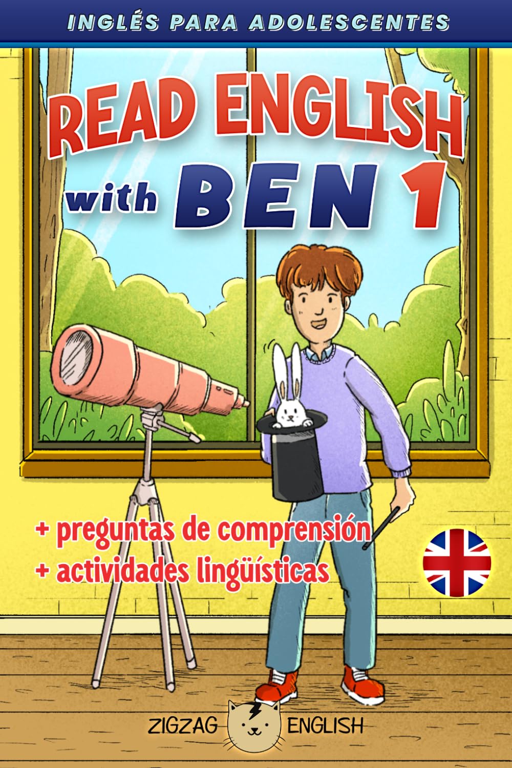 READ ENGLISH WITH BEN 1: Inglés para adolescentes (Read English with Ben (Inglés con español))
