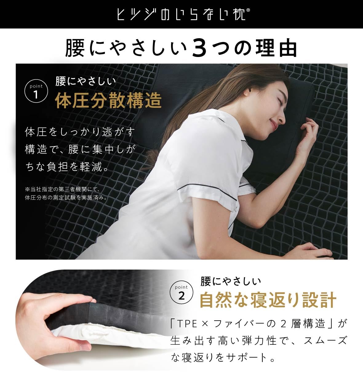 Amazon.co.jp: 【最大30日間お試し対象】 ヒツジのいらない枕 ヒツジの