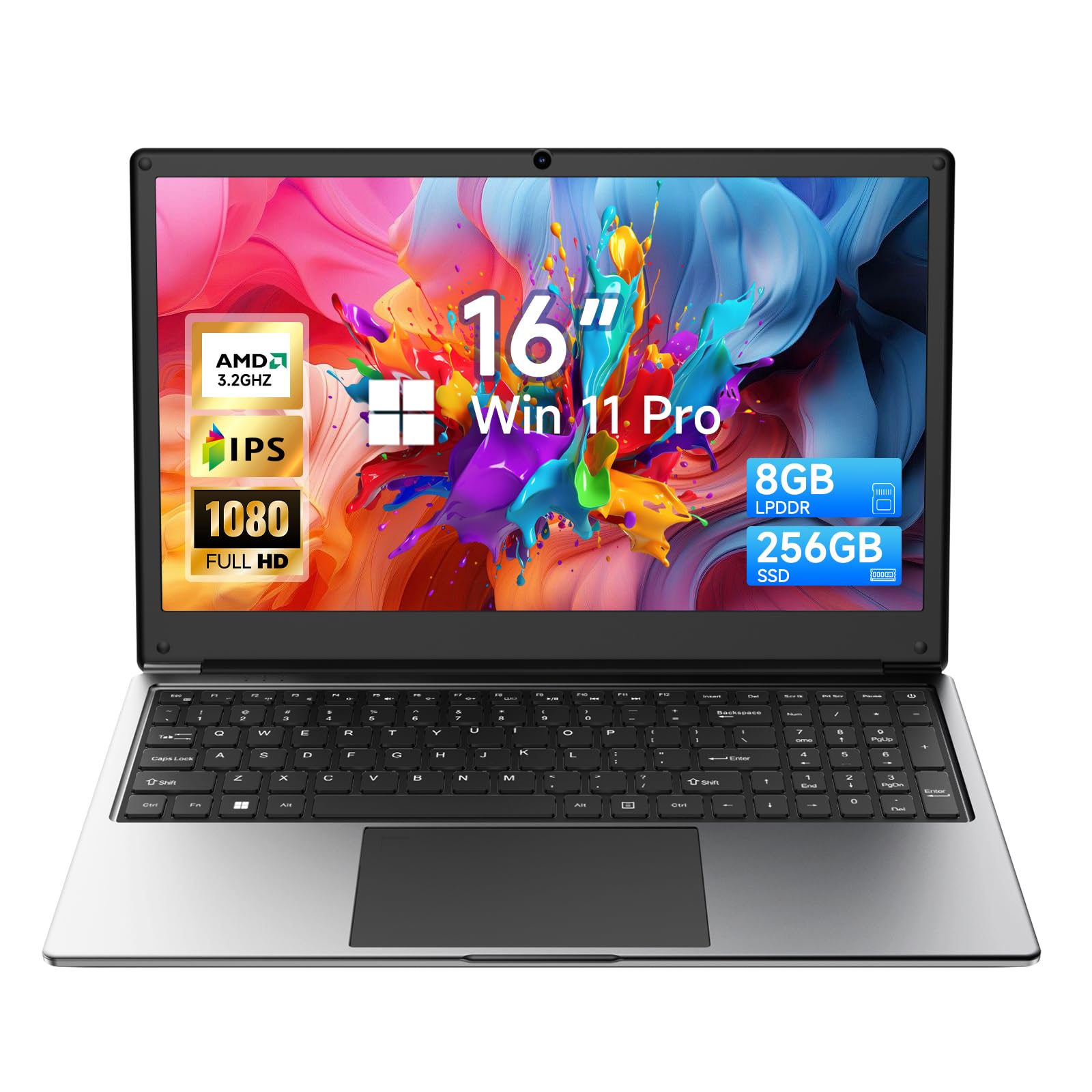 Amazon.com: Exilapsire 16 inch Laptop Computer,8GB RAM 256GB SSD