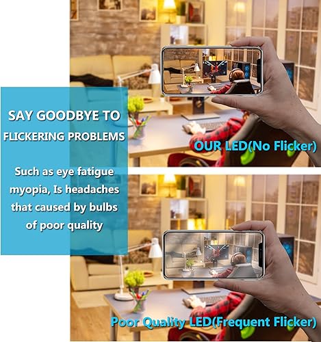 Miniatura 10 de Bombillas de 3 vías equivalente a 30 70 100 W, bombilla LED estándar A19 para interiores, blanco cálido 3000 K, bombilla de eficiencia energética de