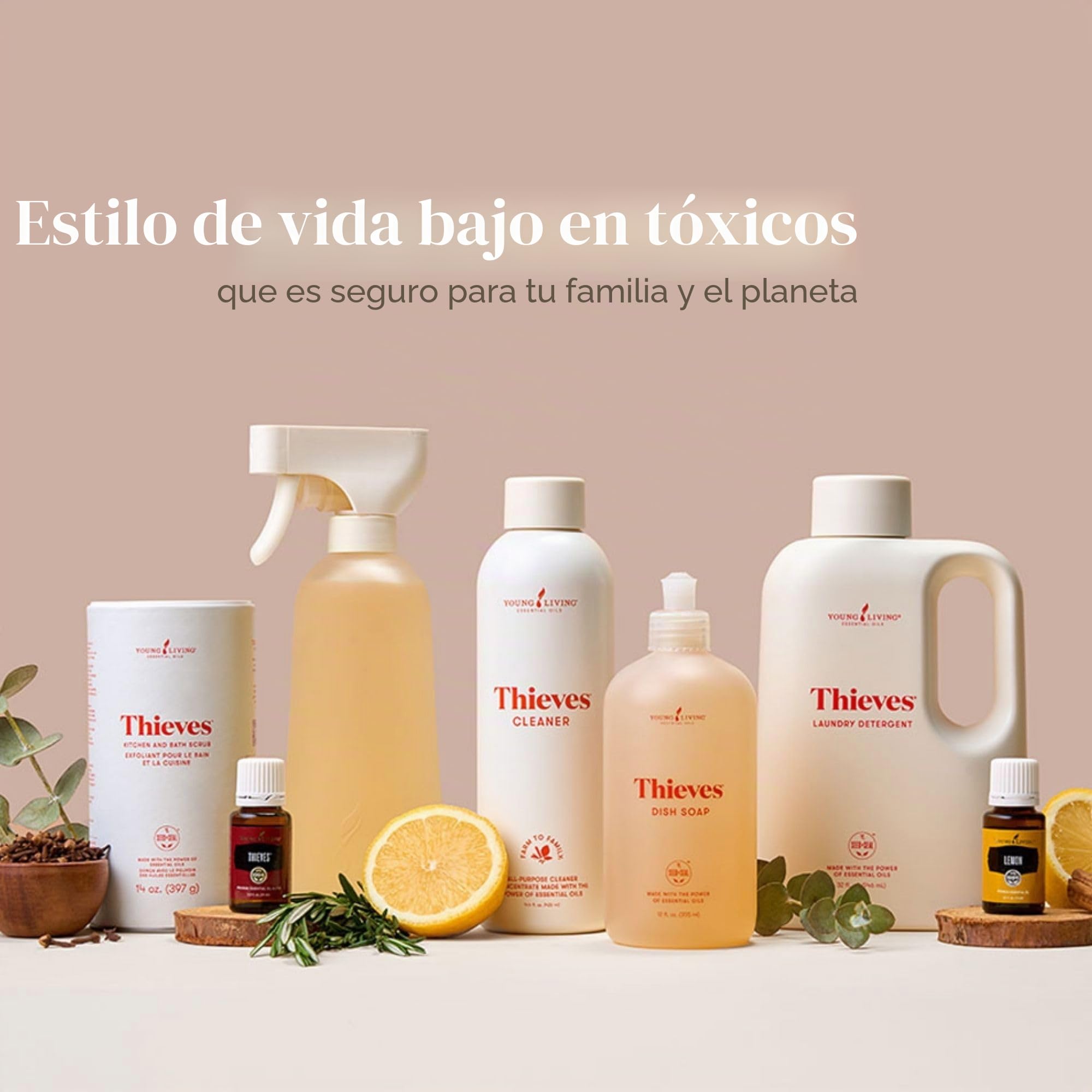 Los ladrones de Young Living – Limpiador hogar 14,4 120 ml