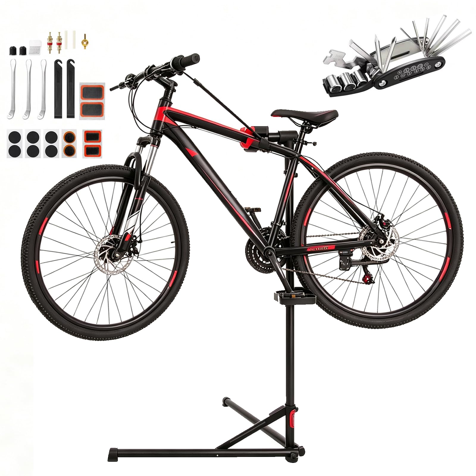 TEOV Fahrrad Reparaturständer Klappbar 30 kg Tragkraft