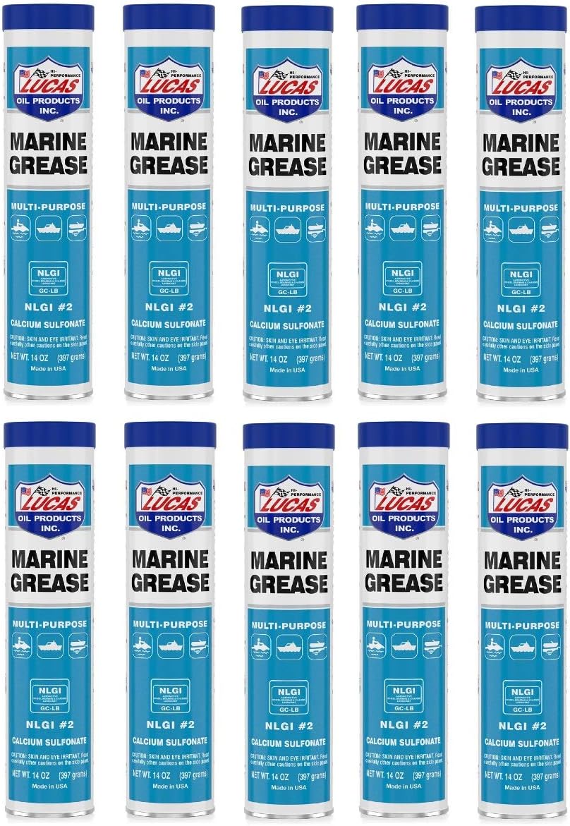 Lucas Oil 10682 Marine Grease 3 Ounce Combo Pack (Pack of 2)