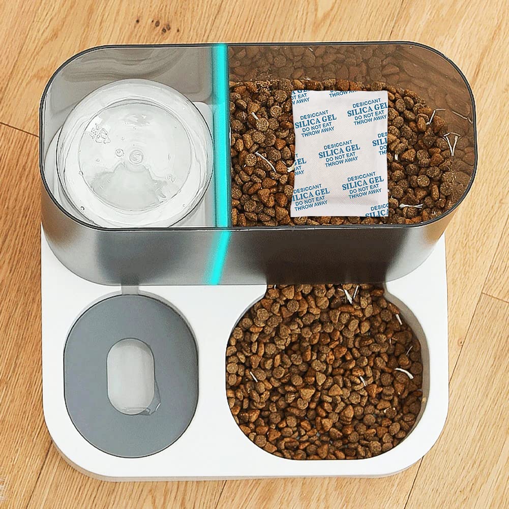 Bustine di gel di silice Bustine essiccanti per la conservazione di alimenti per animali domestici 20 grammi [15 pacchetti] Assorbitori di umidità efficienti