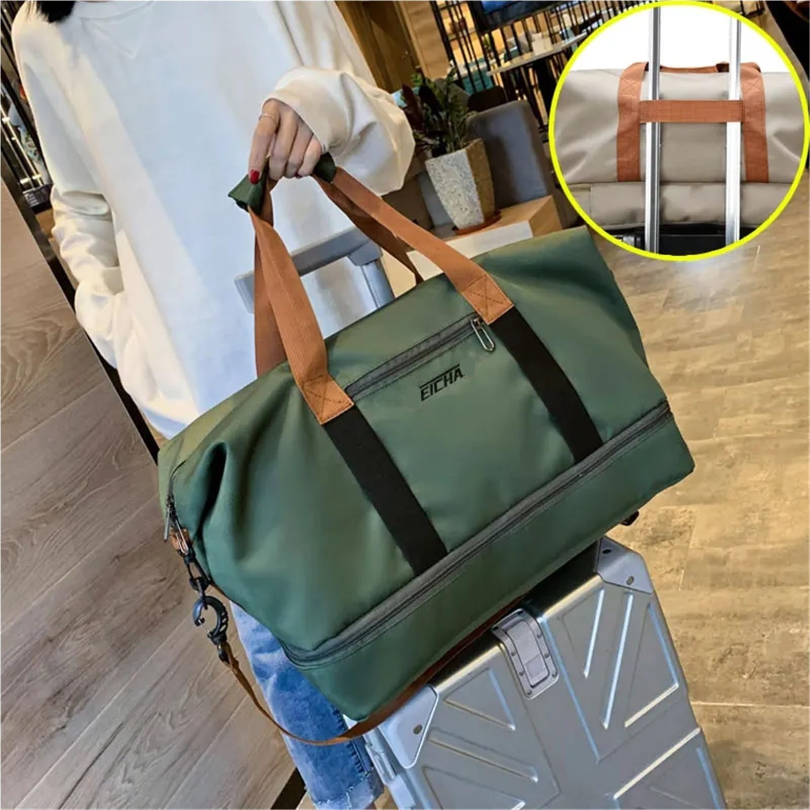 Podróżna torba na siłownię bagaż krótki dystans przenośne torby fitness torba na ramię crossbody torebki torba podróżna torba weekendowa