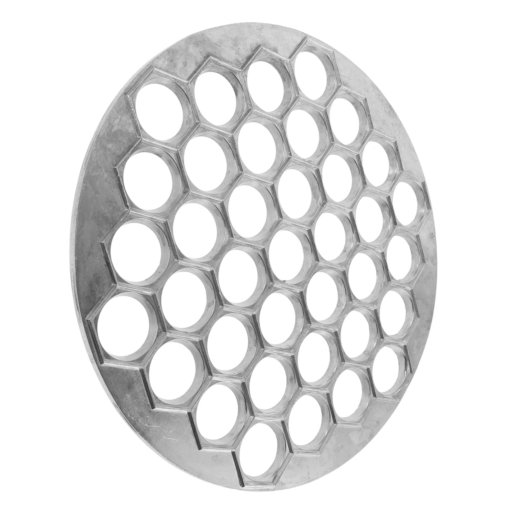 Molde para Hacer Empanadillas de Aleación Ligera Diseño Creativo de 37 Agujeros y Base Plana, Práctico y Fácil de Almacenar para Cocina Casera
