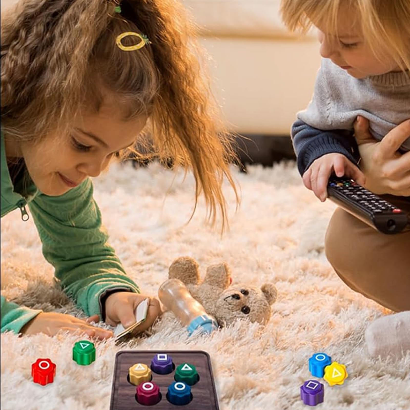Gonggi – Jeu Coréen 3D Avec Pierres Métalliques – Jebi Chagi, Biseokchigi, Paeng-Y, Ddakji – Entraîne Coordination Œil-Main – Dès 3 Ans (Kit E)