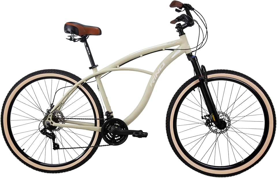 Bicicleta Rino Caiçara Aro 29 Alumínio – 21 Marchas, Suspensão 80mm, Freio a Disco, Cubo Rolamentado, Rapid Fire
