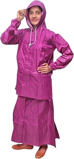 Goodluck Women's Raincoat & Skirt Suit Set Price In India