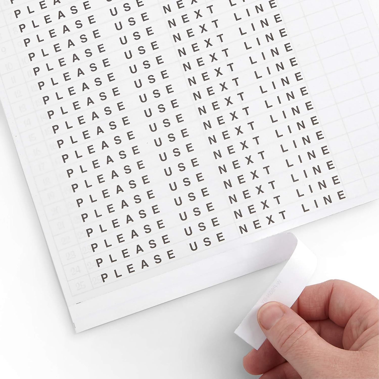 Blue Summit Supplies 125 Patient Sign in Sheets, Carbonless 3 Part Forms with Peel Away Adhesive Labels, HIPAA Compliant for Privacy in Doctor, Medical, Dental Office, Burgundy, 125 Pack