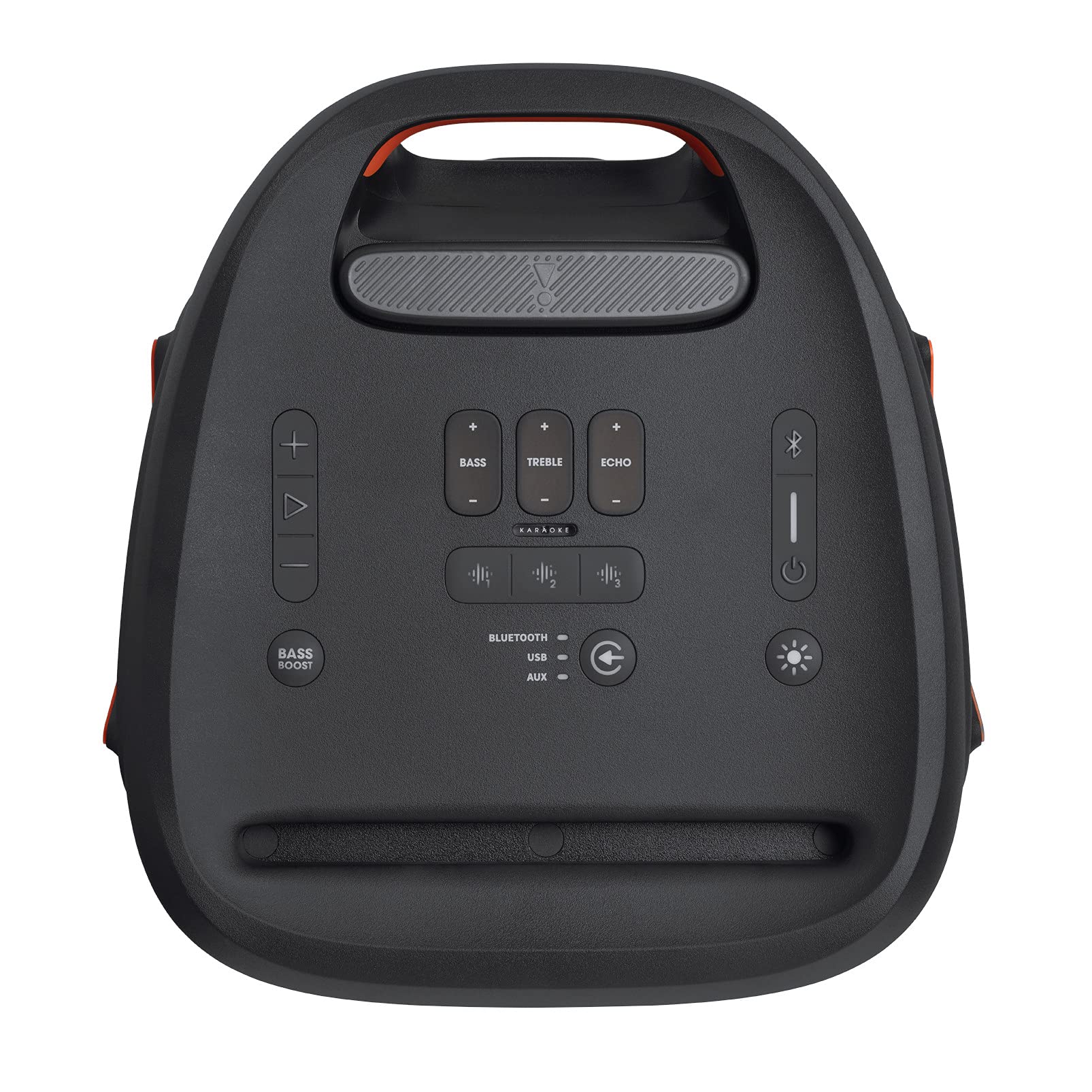 JBL PartyBox 310MC, Speaker Portatile per Feste, con Effetti di Luci, Microfono Cablato JBL, Design IPX4 Resistente agli Schizzi, 18 Ore di Riproduzione, Nero