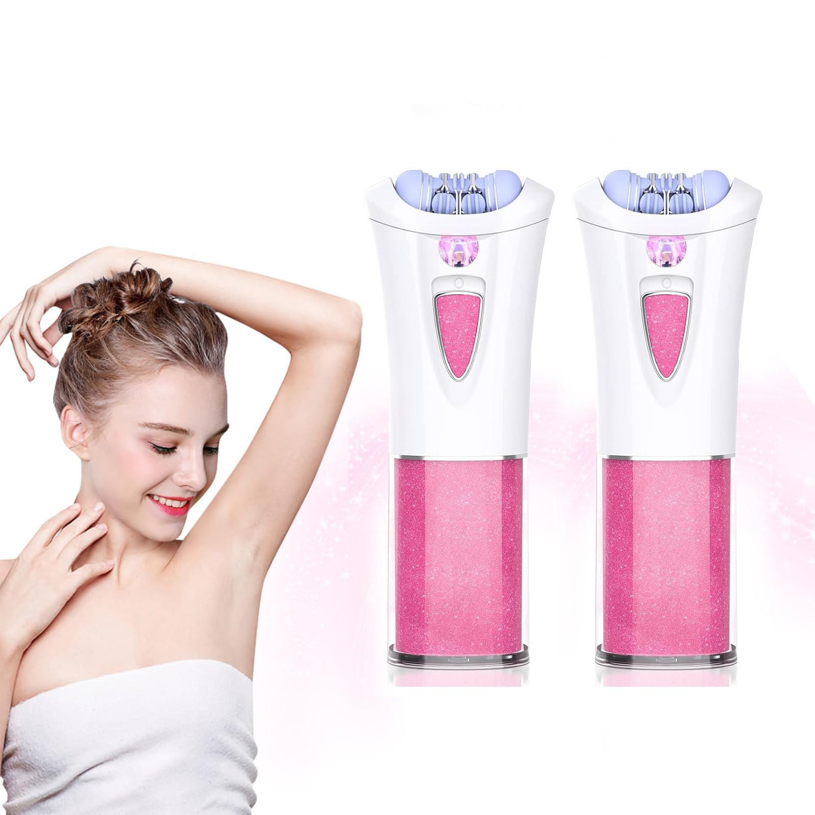 Glabrousskin Epilator, Glabrousskin Hair Remover for Face, Glamorousskin Epilator for Face, Glabrouskin Hair Remover for Women (2PCS)