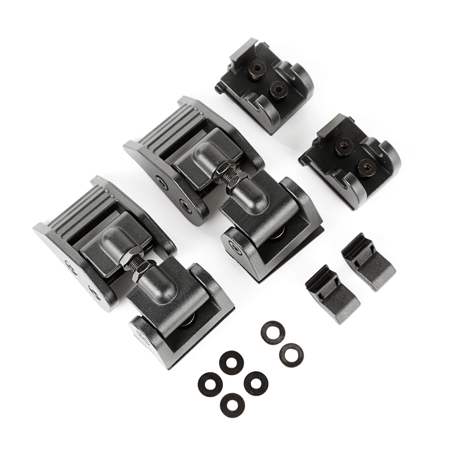 Photo 1 of Rugged Ridge Hood Catch Kit for Jeep Wrangler JK (2007-2018)