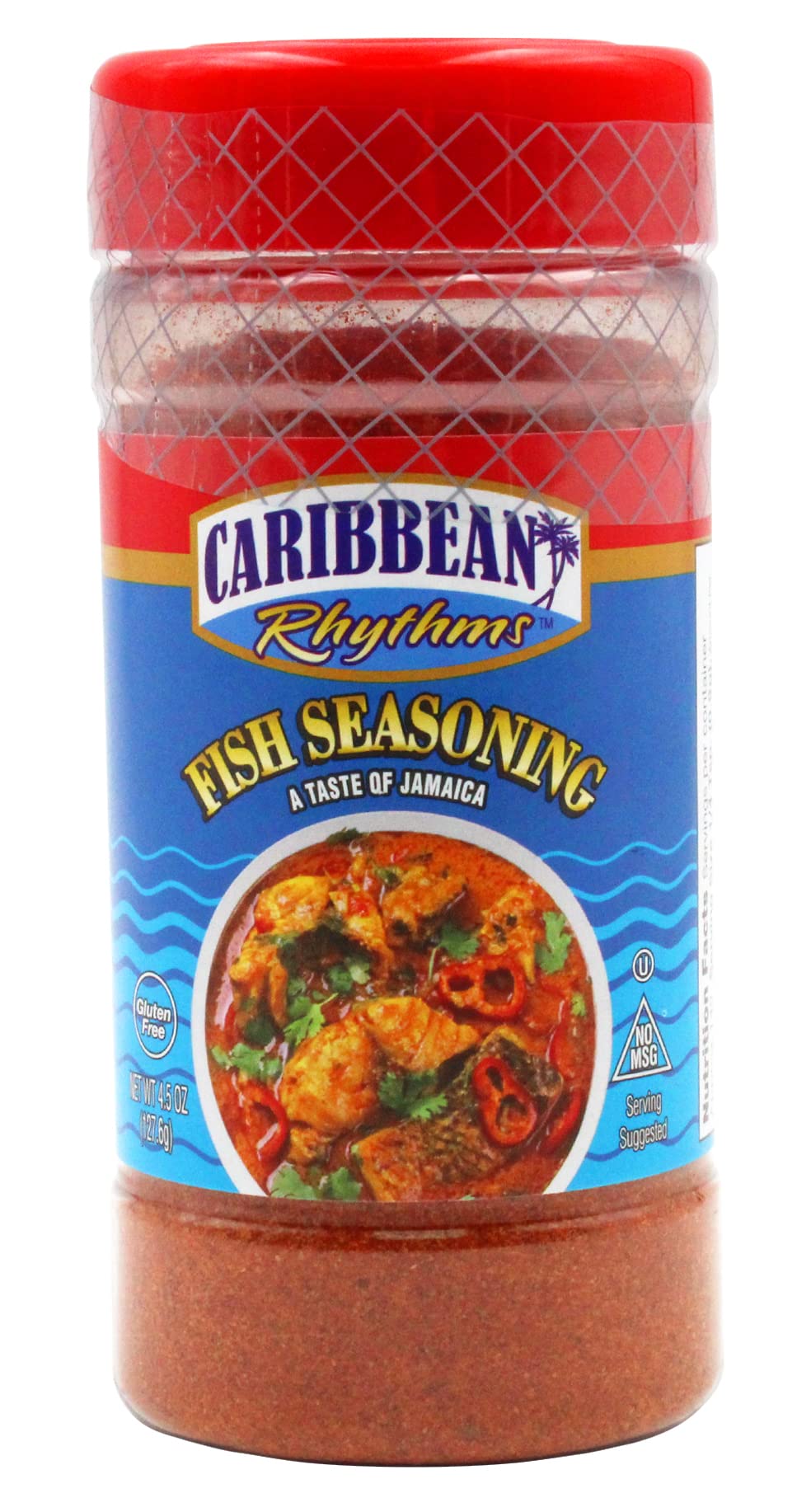 Caribban Rhythms Fish Seasoning, 4.5 oz.