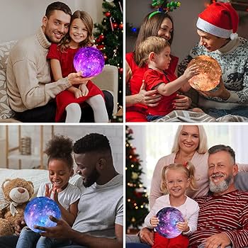 HYODREAM Musical Moon Lamp with White Noise Sleeping Sound